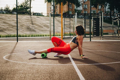 Post-workout recovery tips - stretching.