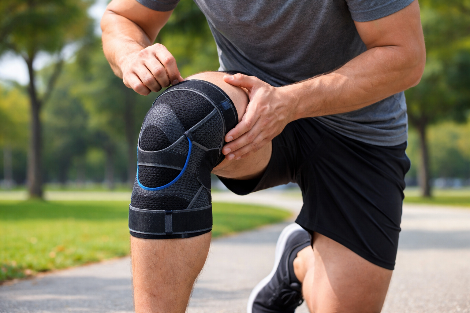 Should You Compress Your Swollen Knee?