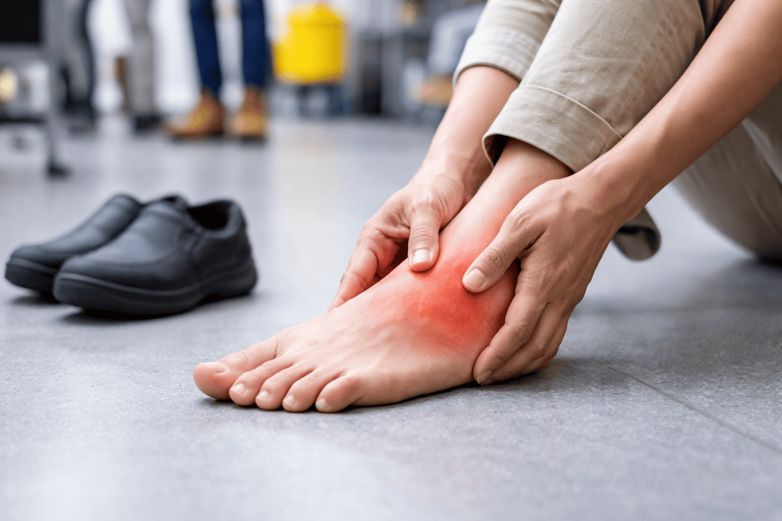 How to Manage Foot Pain After Standing All Day?