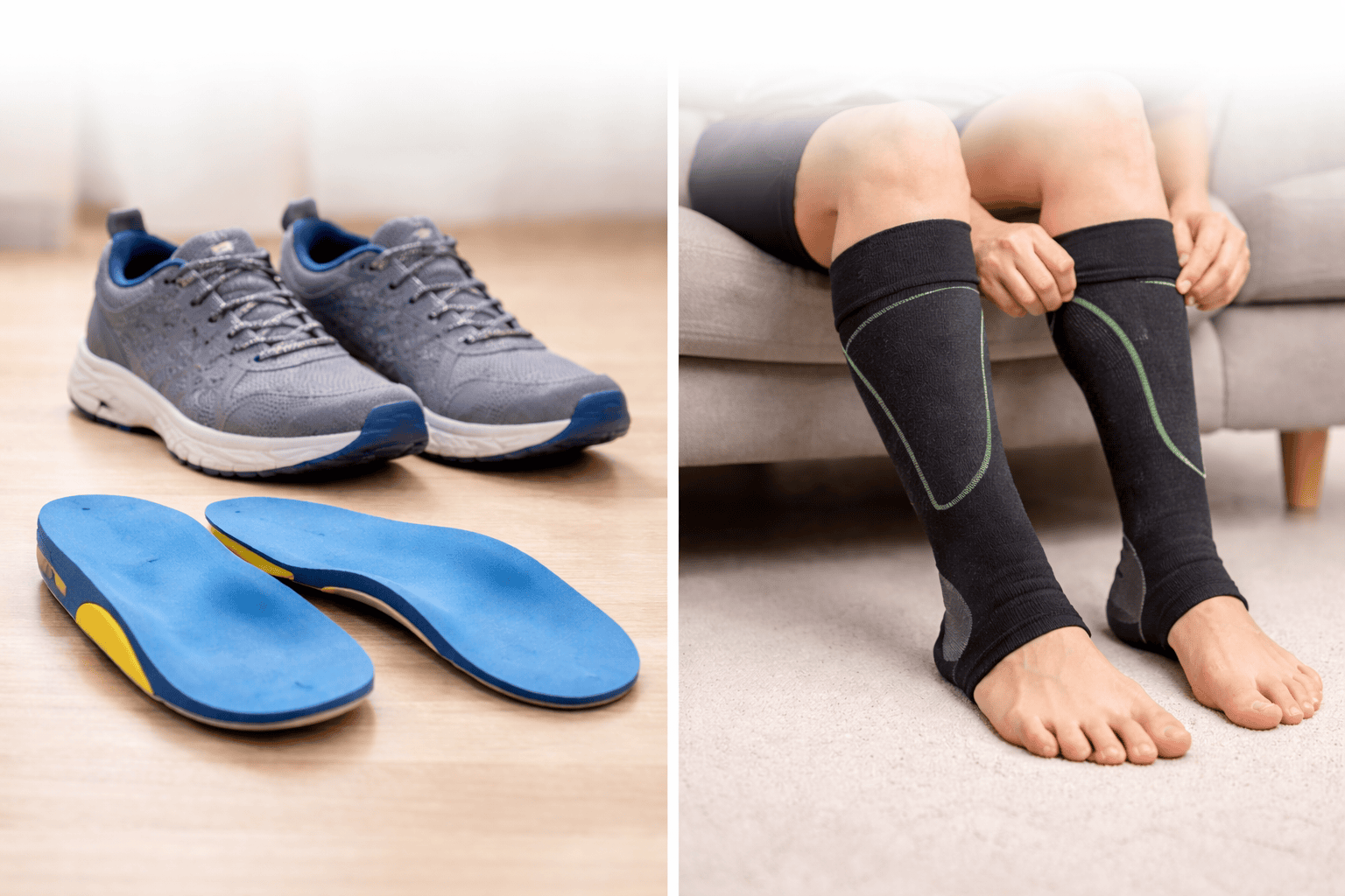 Is Arch Support Better than Compression for Plantar Pain?