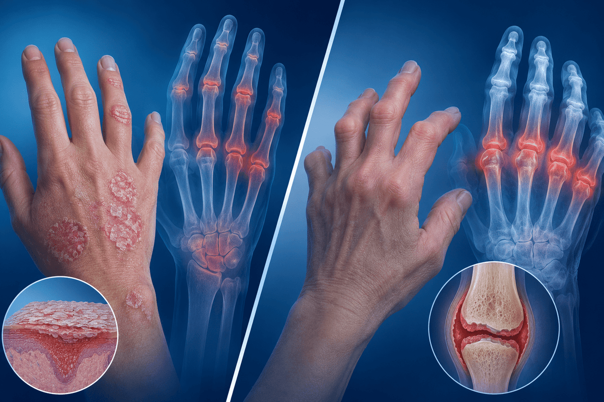 Psoriatic Arthritis vs Rheumatoid Arthritis: Know the Difference