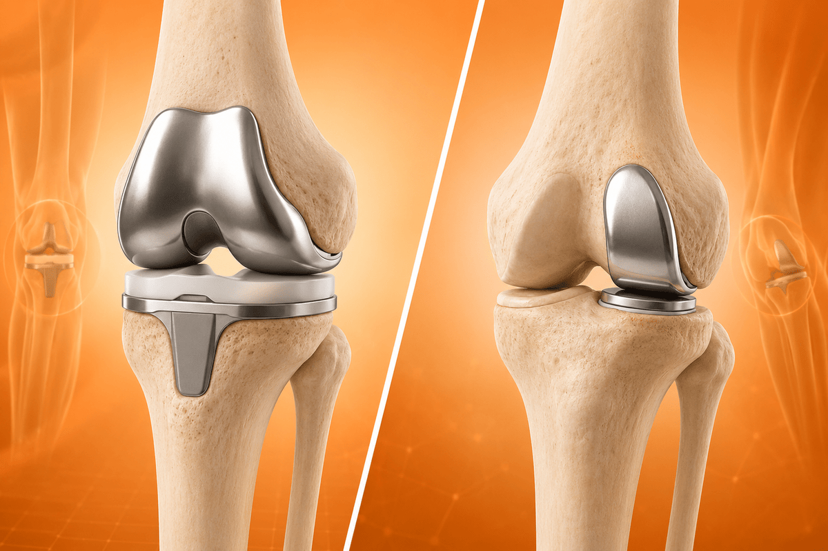 What’s the Difference Between Knee Replacement and Knee Resurfacing?