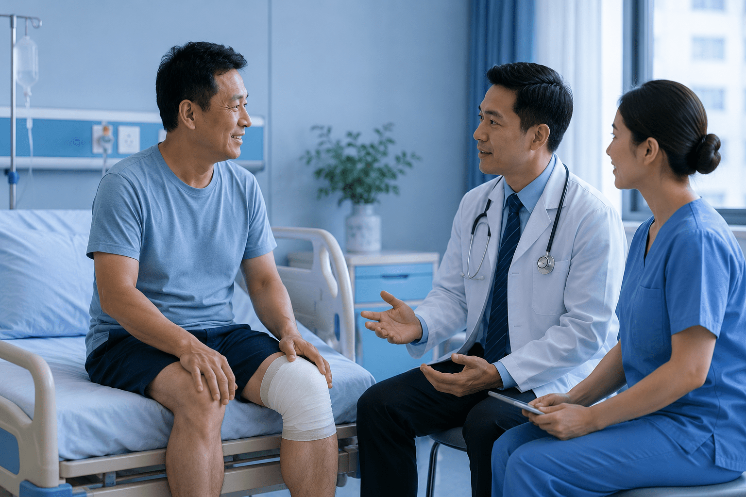 How to Manage the Pain and Swelling After Knee Surgery?