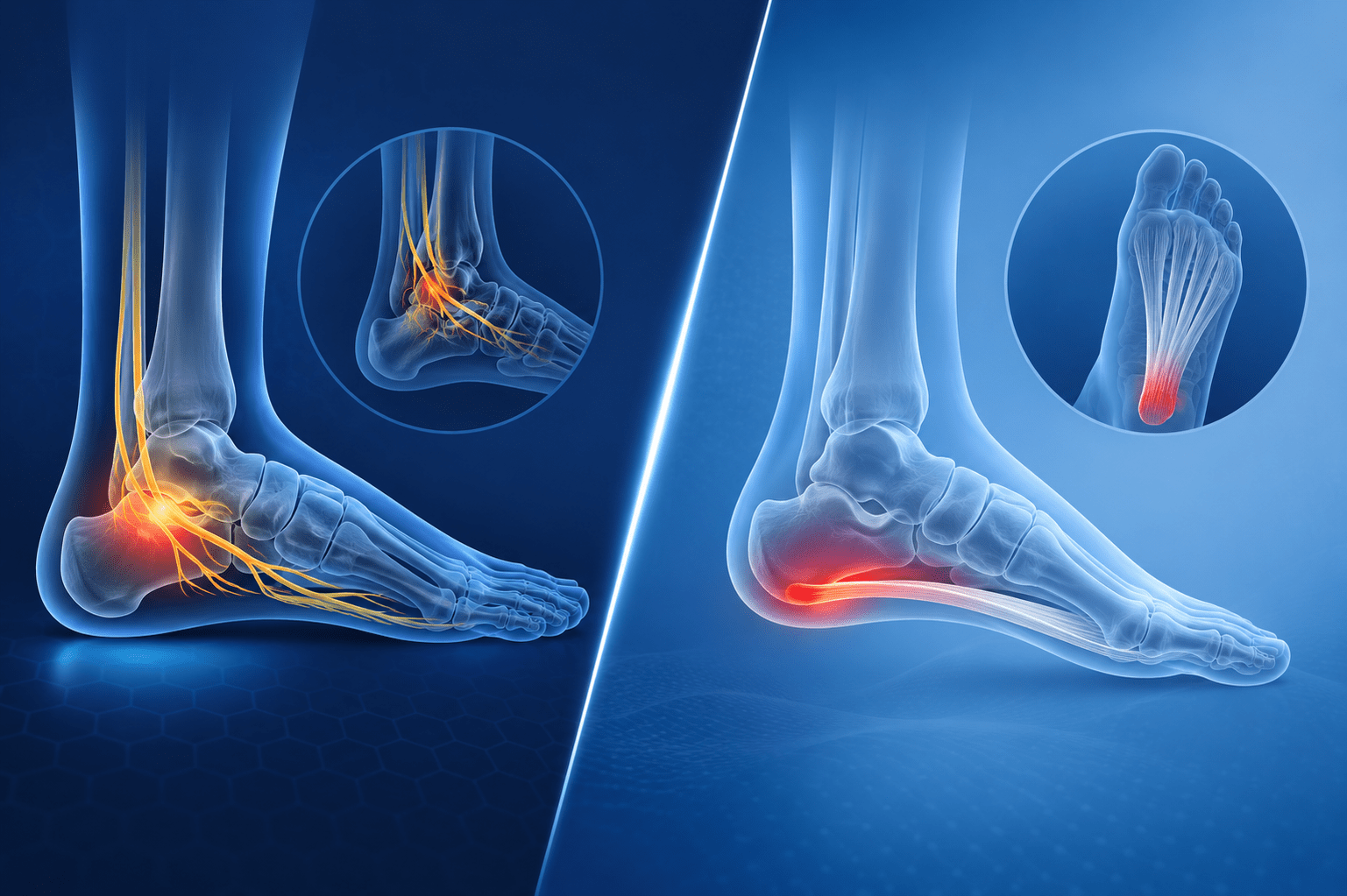 What’s the Difference Between Tarsal Tunnel Syndrome and Plantar Fasciitis?