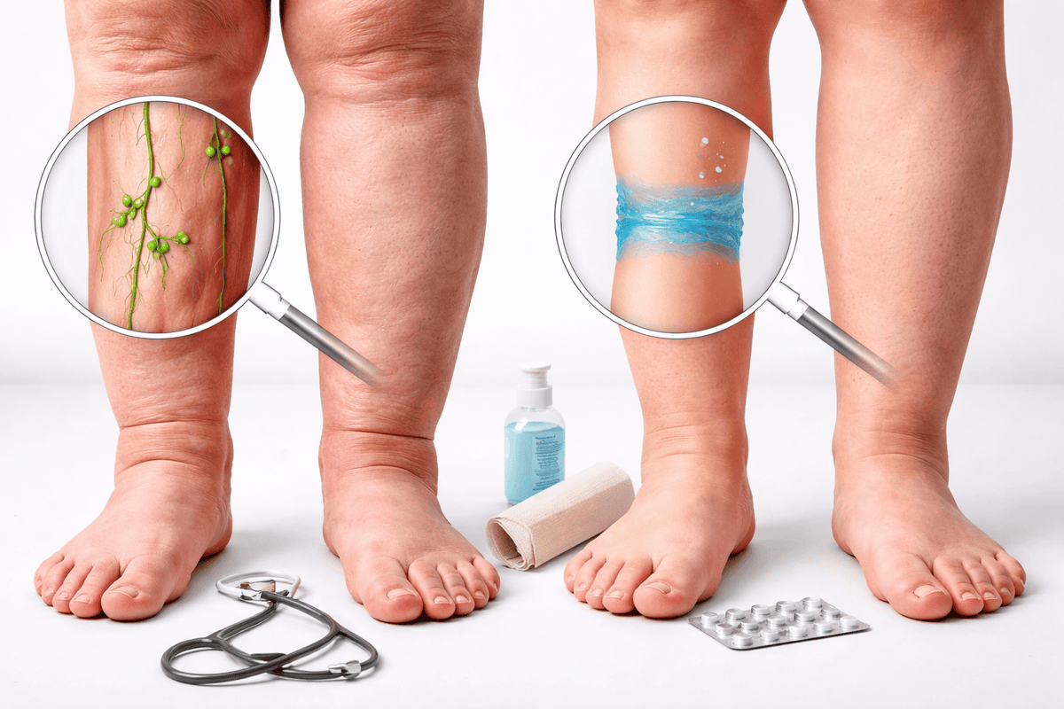 What’s the Difference Between Lymphedema and Edema?
