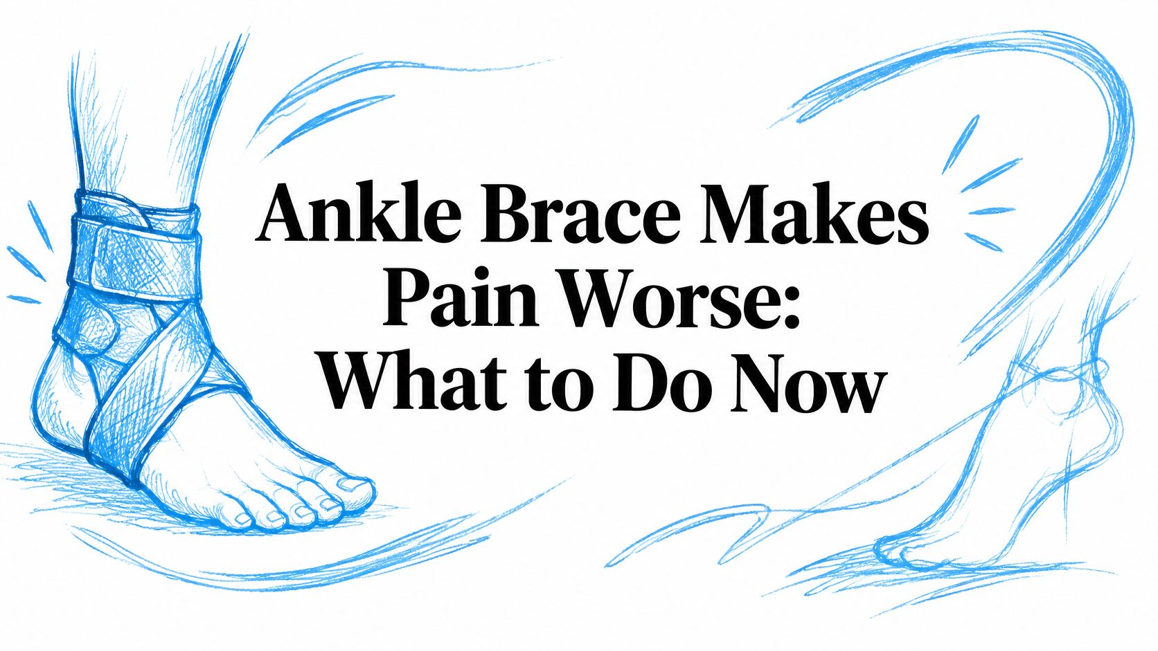 Ankle Brace Makes Pain Worse: What to Do Now