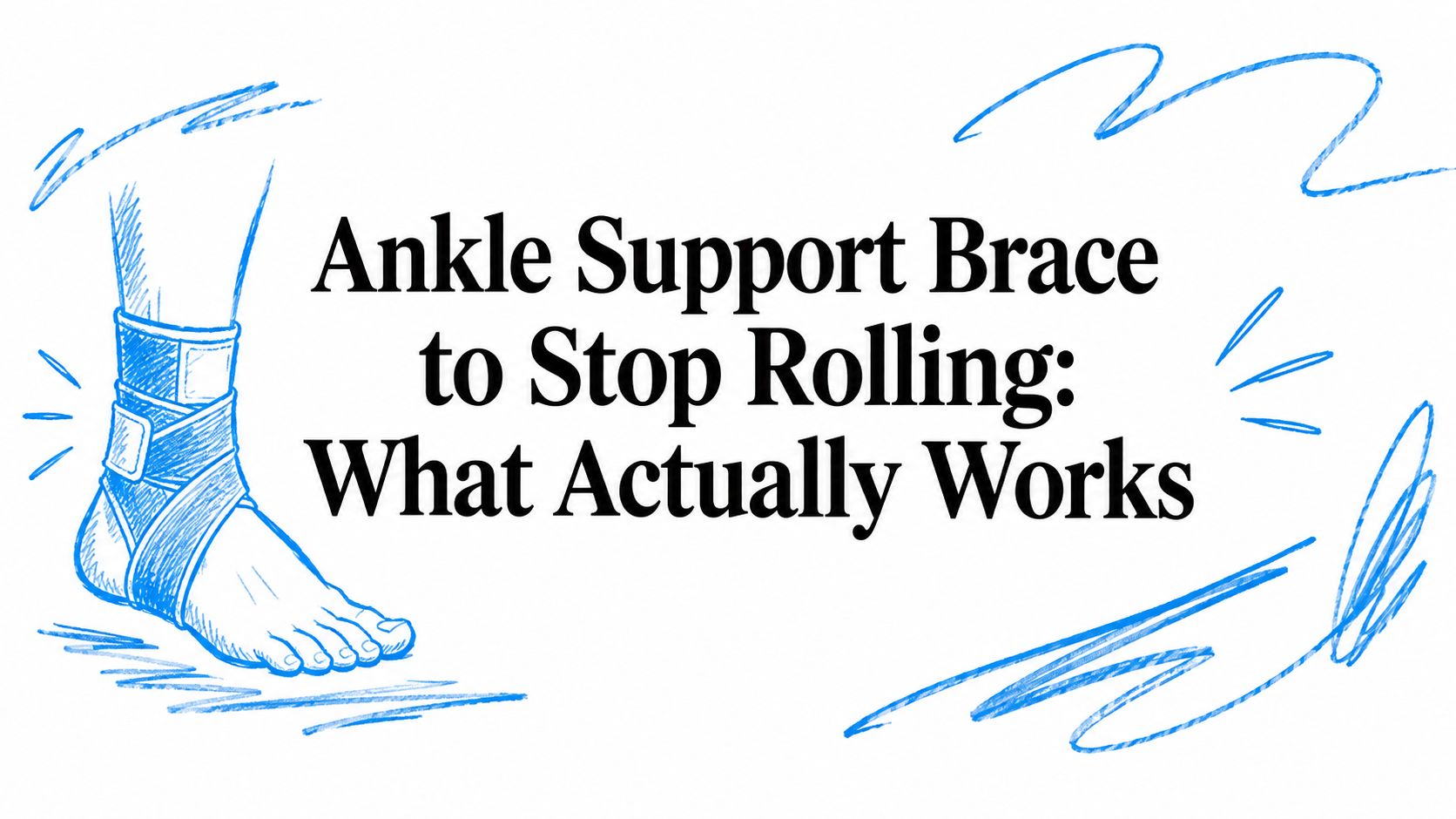 Ankle Support Brace to Stop Rolling: What Actually Works