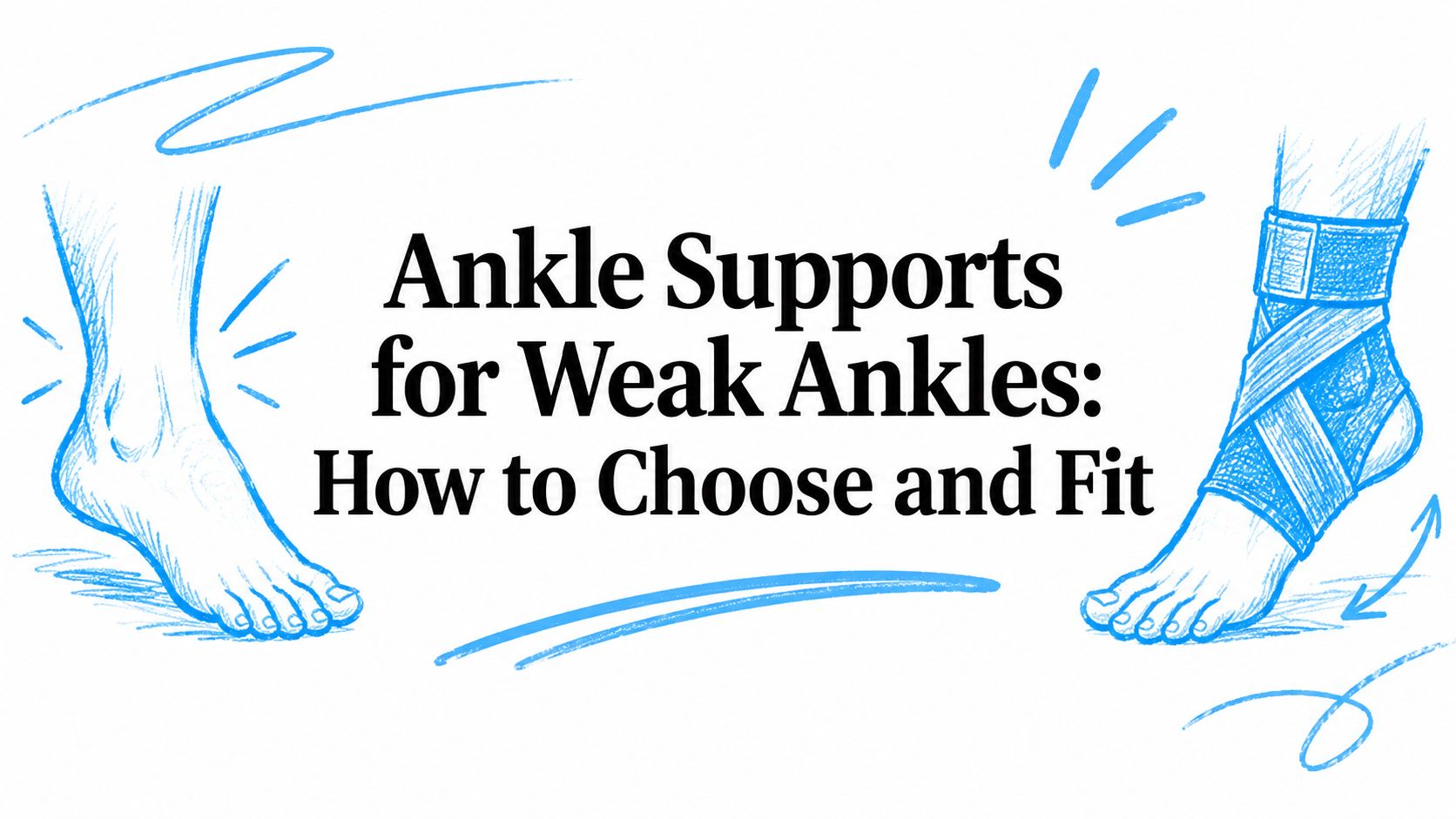 Ankle Supports for Weak Ankles: How to Choose and Fit