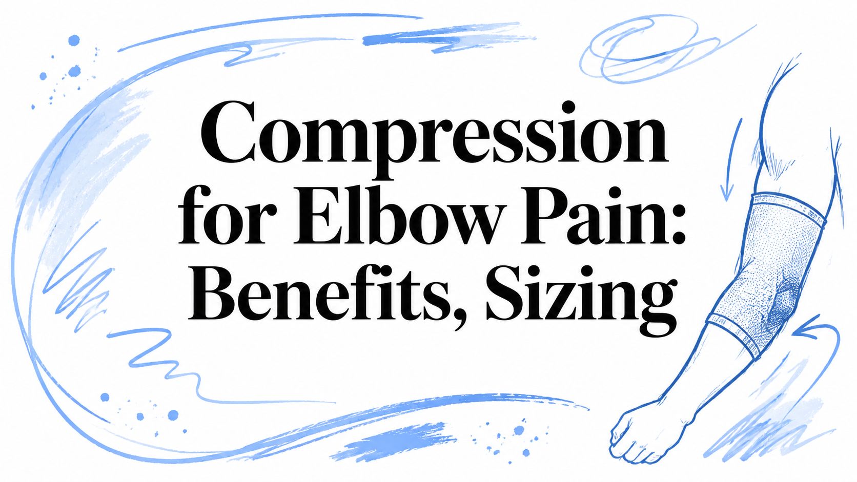 Compression for Elbow Pain: Benefits, Sizing