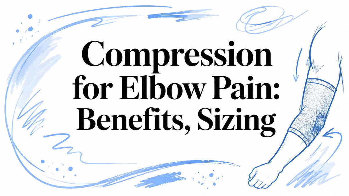 Compression for Elbow Pain: Benefits, Sizing