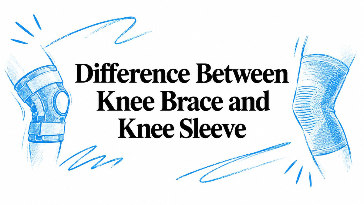 Difference Between Knee Brace and Knee Sleeve