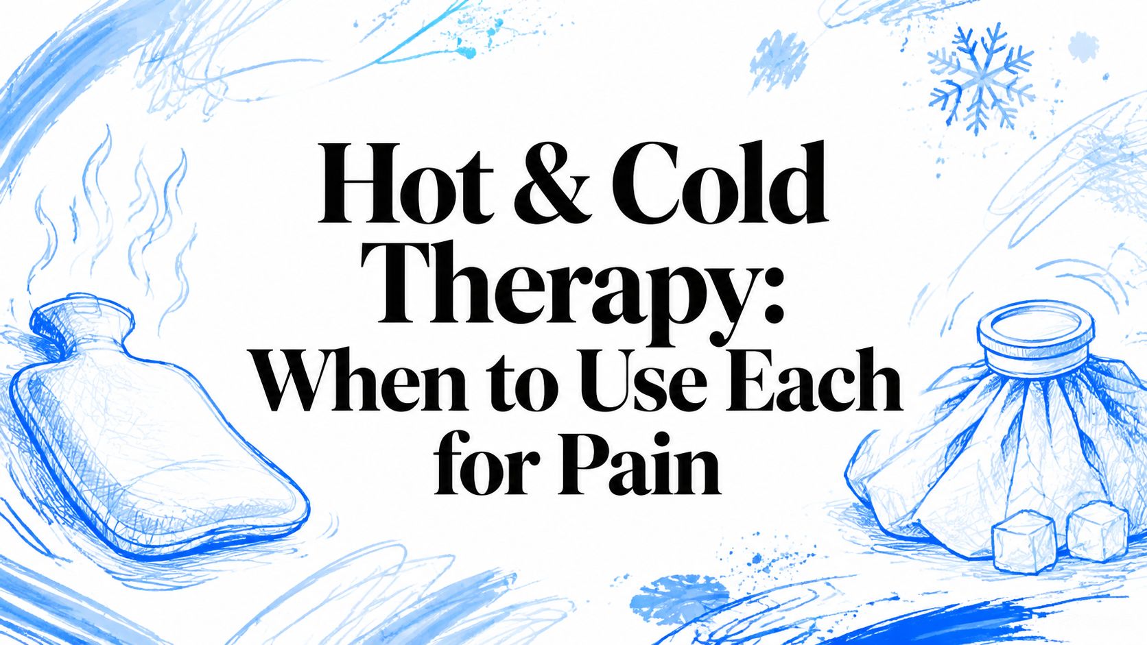Hot & Cold Therapy: When to Use Each for Pain