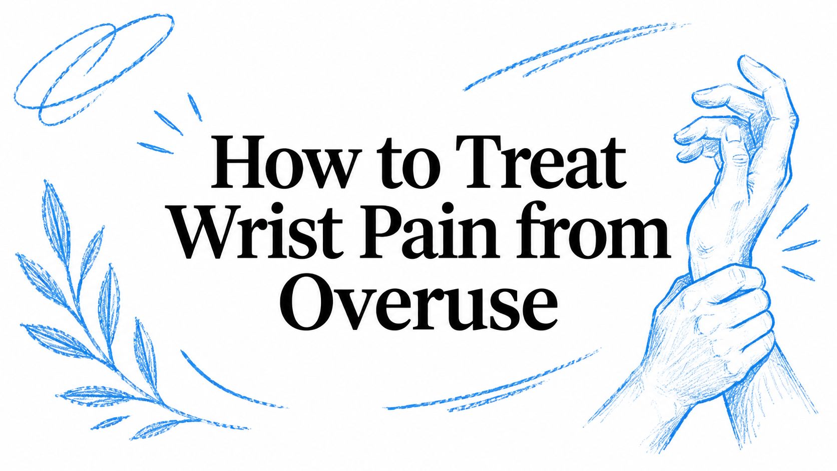 How to Treat Wrist Pain from Overuse