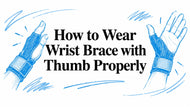 How to Wear Wrist Brace with Thumb Properly