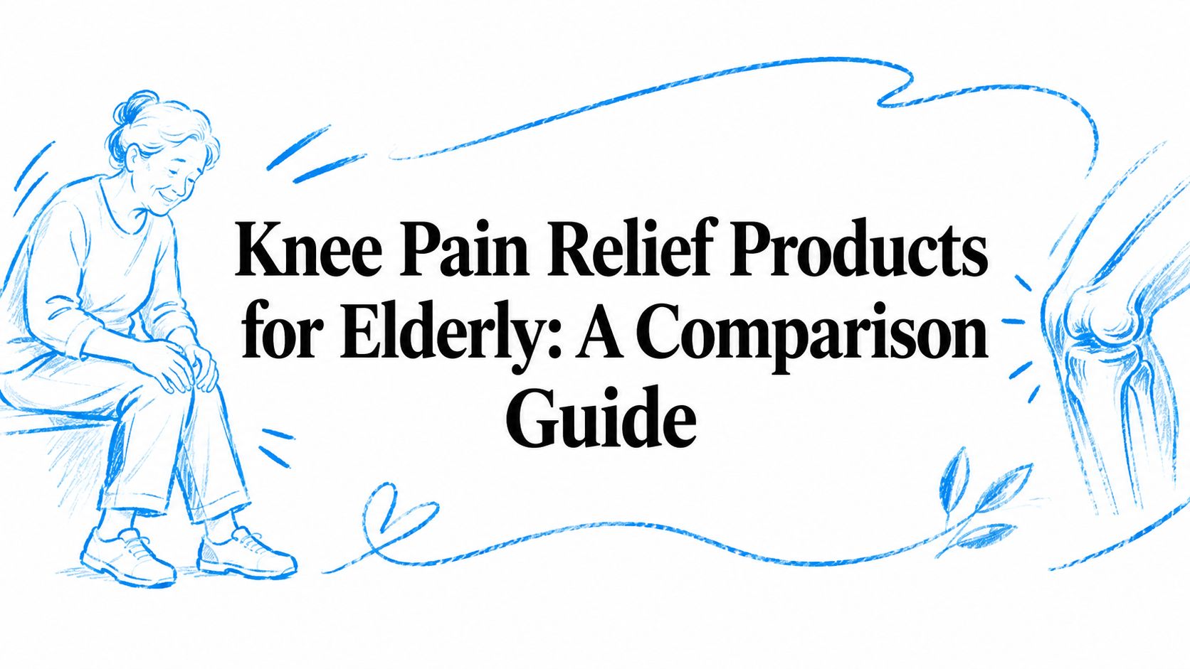 Knee Pain Relief Products for Elderly: A Comparison Guide