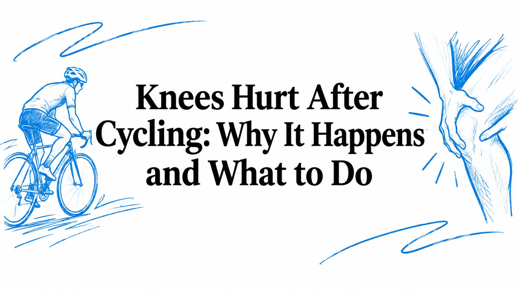 Knees Hurt After Cycling: Why It Happens and What to Do