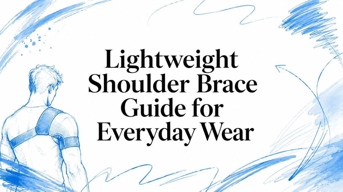 Lightweight Shoulder Brace Guide for Everyday Wear