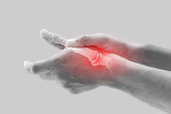An illustration of performing the arthritis pain relief strategies.