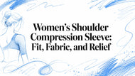 Women's Shoulder Compression Sleeve: Fit, Fabric, and Relief