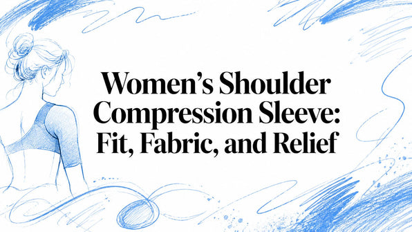 Women's Shoulder Compression Sleeve: Fit, Fabric, and Relief