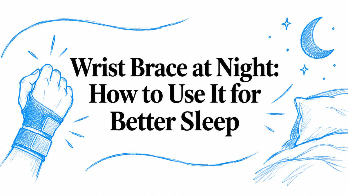Wrist Brace at Night: How to Use It for Better Sleep